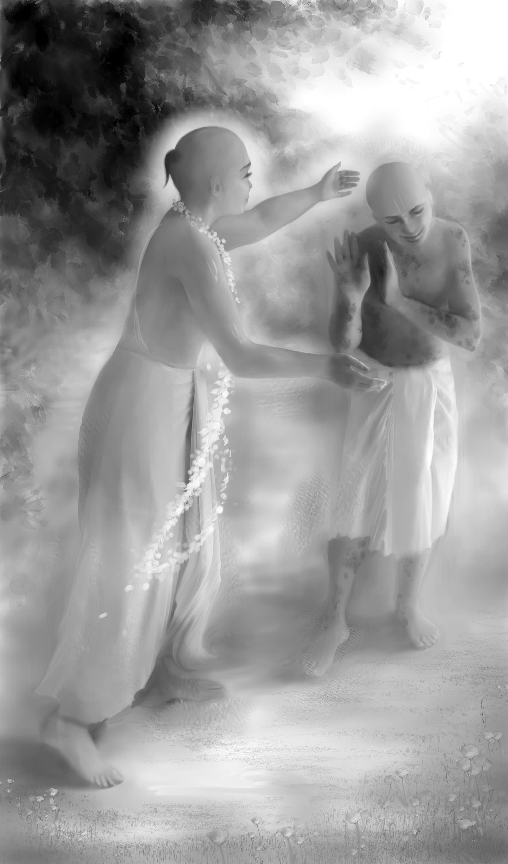 lord-chaitanya-embracing-sanatana-goswami-ananda-art